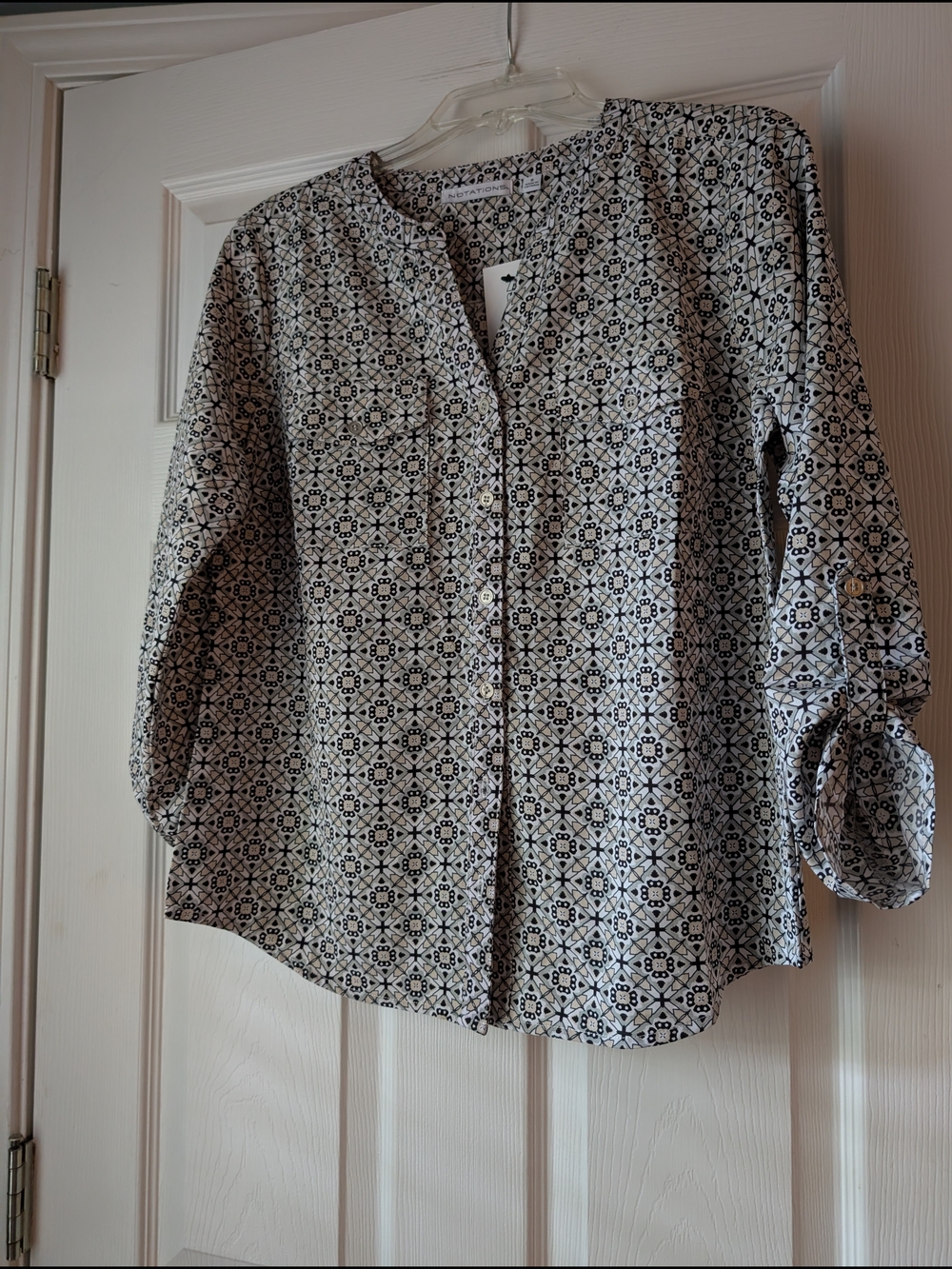 Notations Button-Front Top